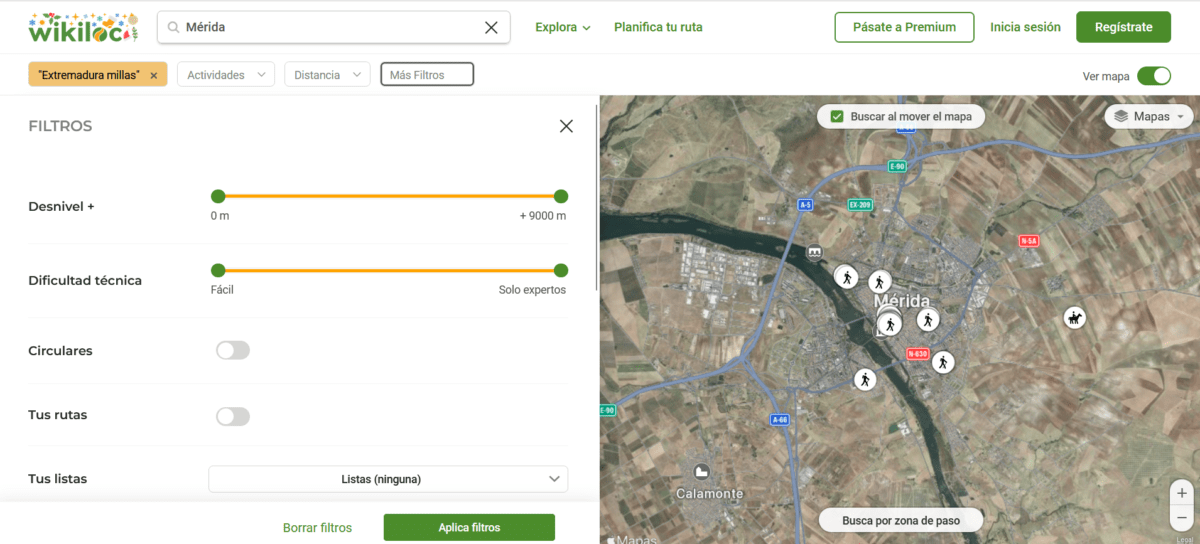 Wikiloc Rutas Primeros pasos en Wikiloc: Cap 1. Buscar rutas. – Asociación Caminos ...