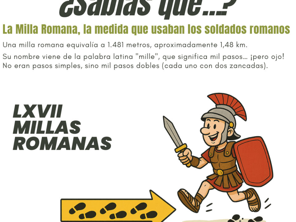 Qué es una milla Romana