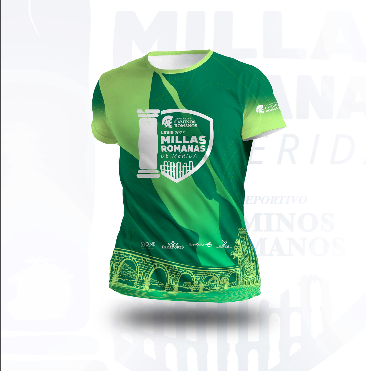 Camiseta Oficial LXVIII Millas Romanas 2027 - Voluntarios
