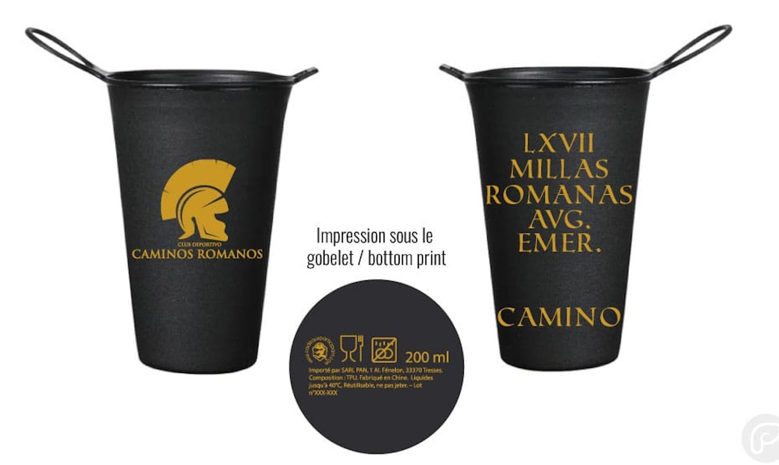 Vaso Oficial Reutilizable 200ml